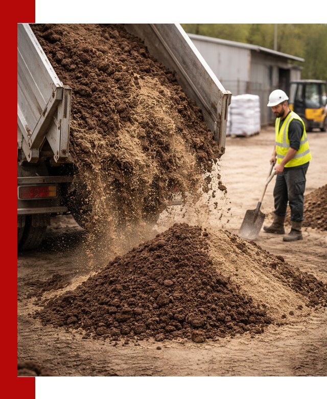 Доставка торфо-песчаной смеси в Спасске-Дальнем для строительства и озеленения