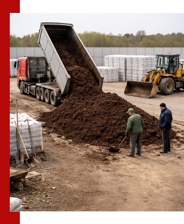 Доставка торфяных смесей оптом и в розницу в Спасске-Дальнем