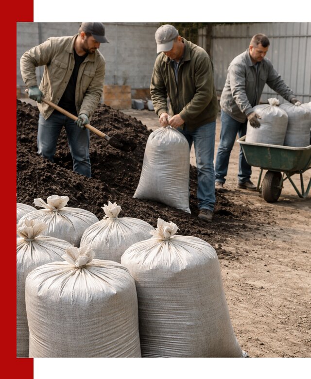 Купить чернозем в мешках с доставкой в Спасске-Дальнем