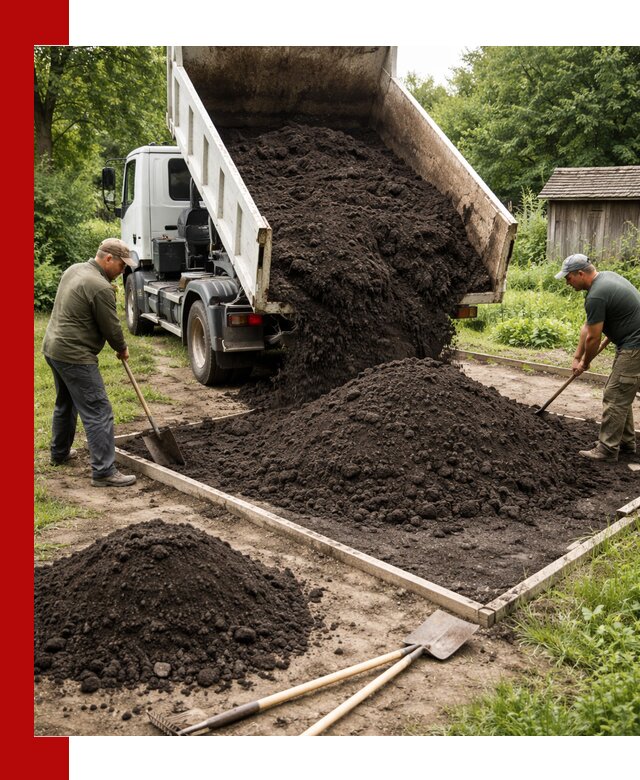 Купить чистый чернозем для огорода с доставкой в Спасске-Дальнем
