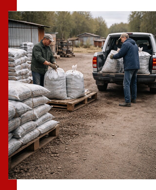 Купить конский навоз в мешках с доставкой в Спасске-Дальнем