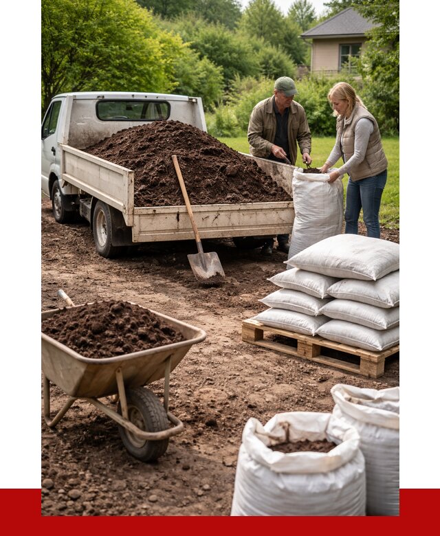 Перегной в мешках с доставкой в Спасске-Дальнем от 2276 р. | ПРОНЕРУДСпс