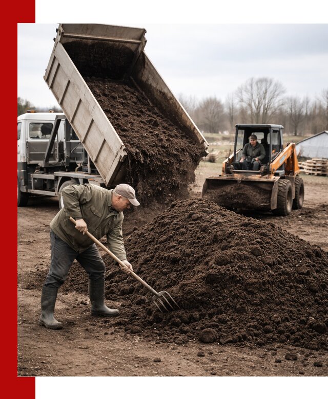 Доставка и продажа перегноя в Спасске-Дальнем быстро и дешево