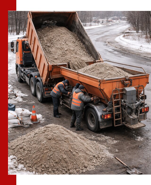 Поставка и вывоз пескосоля в Спасске-Дальнем оптом и в розницу