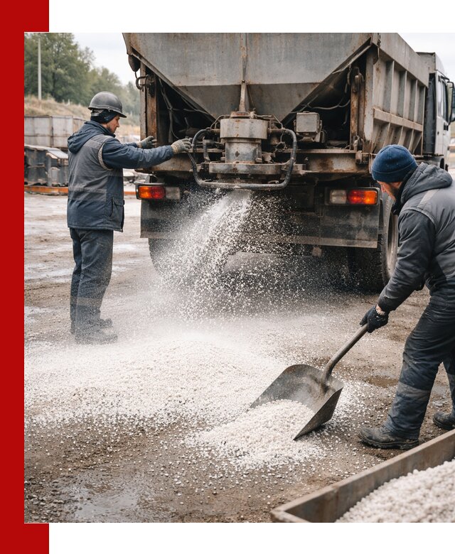 Доставка и продажа хлористого кальция в Спасске-Дальнем