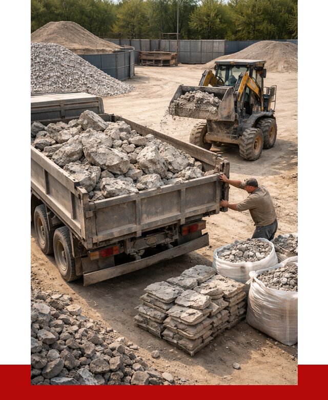 Купить бой бетона с доставкой в Спасске-Дальнем от 4967 р. | ПРОНЕРУДСпс