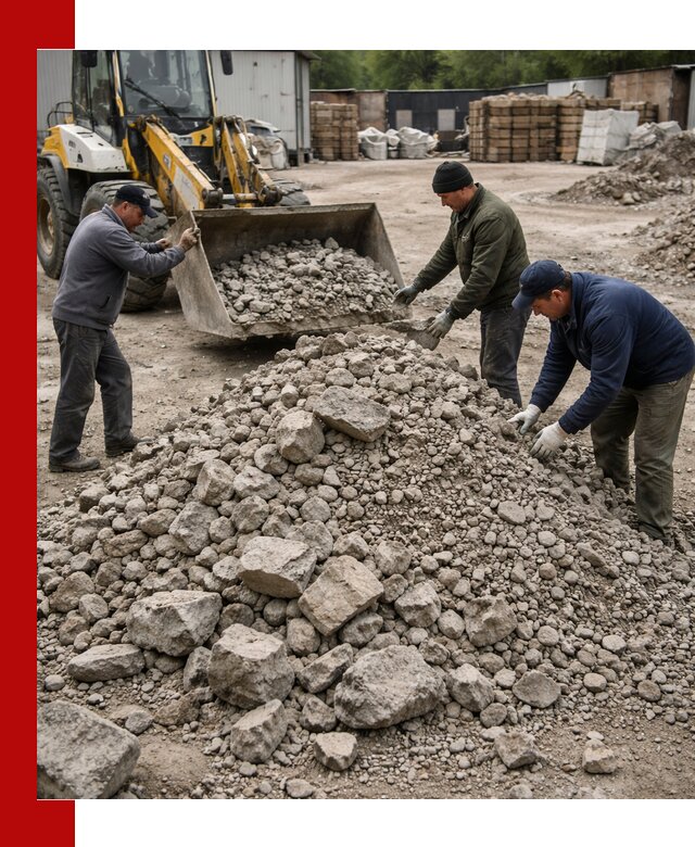Демонтаж и вывоз бой бетона в Спасске-Дальнем