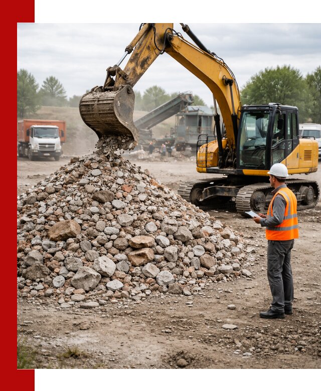 Доставка и вывоз строительного боя в Спасске-Дальнем