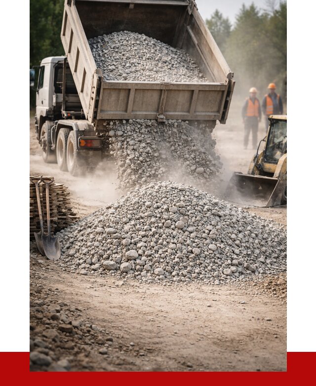 Купить дробленый бетон в Спасске-Дальнем от 1759 р./куб | ПРОНЕРУДСпс
