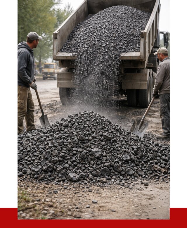 Дробленый асфальт в Спасске-Дальнем от 2897 р. с доставкой | ПРОНЕРУДСпс