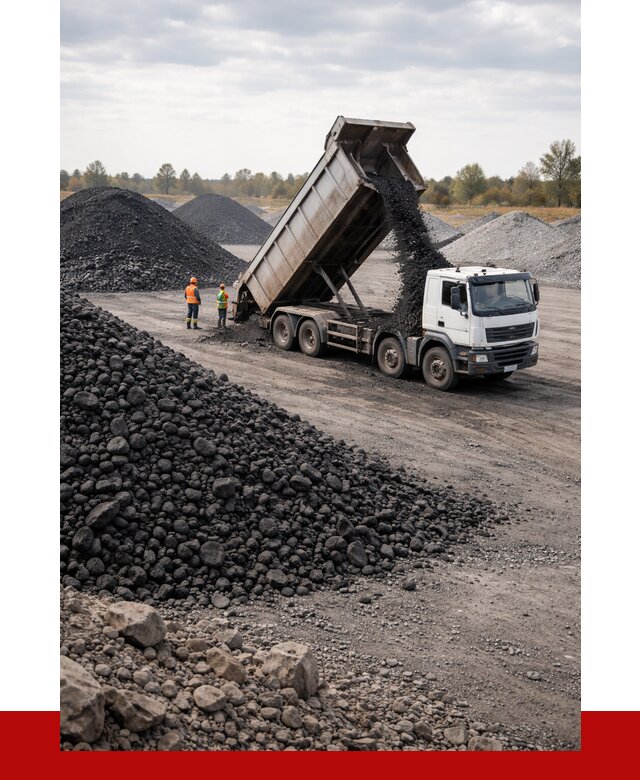 Купить уголь с доставкой в Спасске-Дальнем от 6415 р. оптом | ПРОНЕРУДСпс