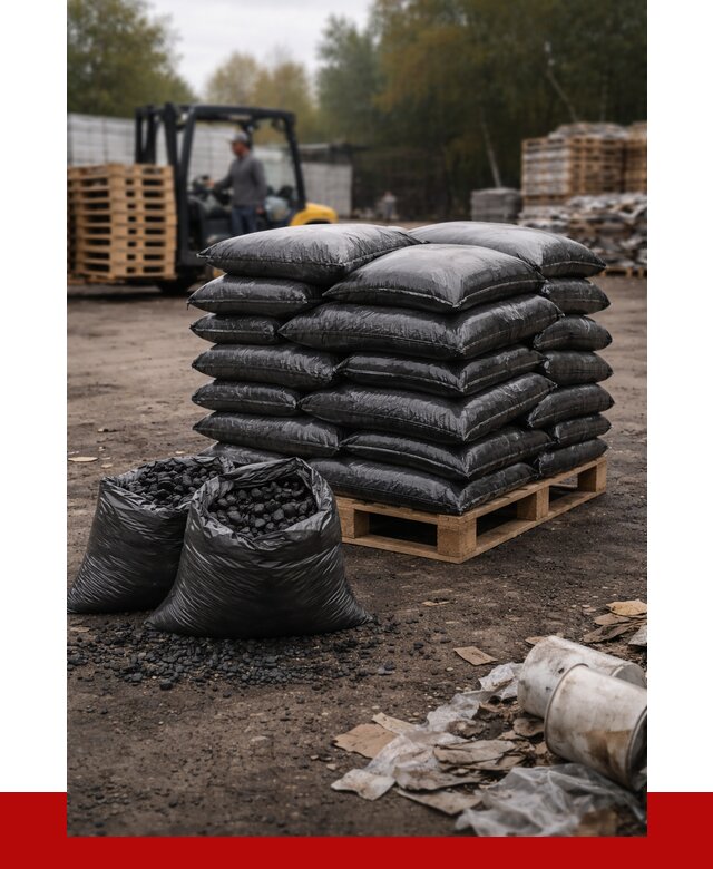 Купить уголь в мешках с доставкой в Спасске-Дальнем от 7760 р. | ПРОНЕРУДСпс