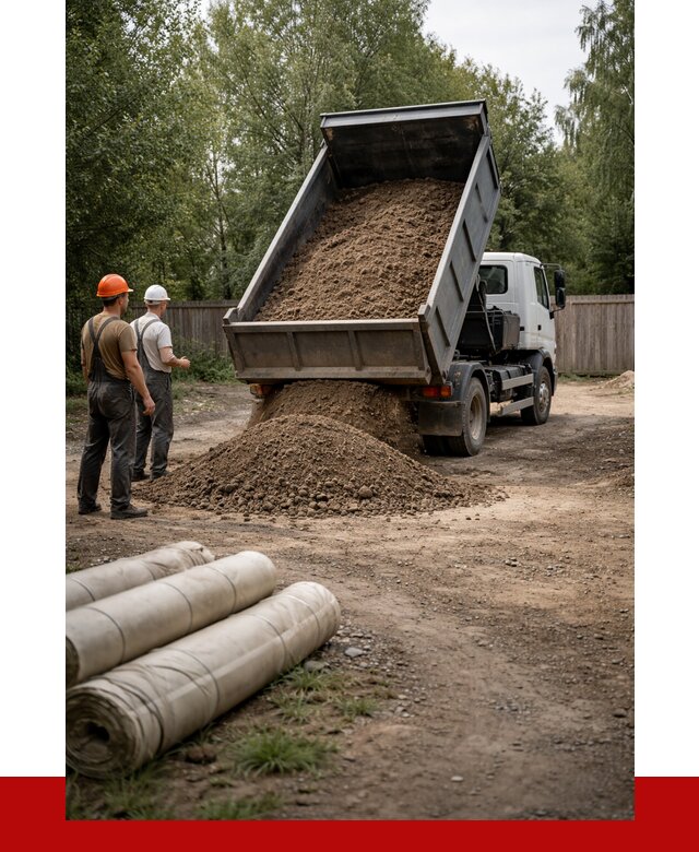 Доставка сыпучих материалов самосвалом в Спасск-Дальний от 4346 р. | ПРОНЕРУДСпс