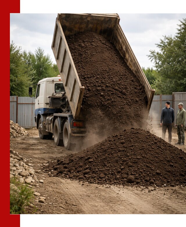 Доставка самосвалом 10 кубов в Спасске-Дальнем быстро и надёжно