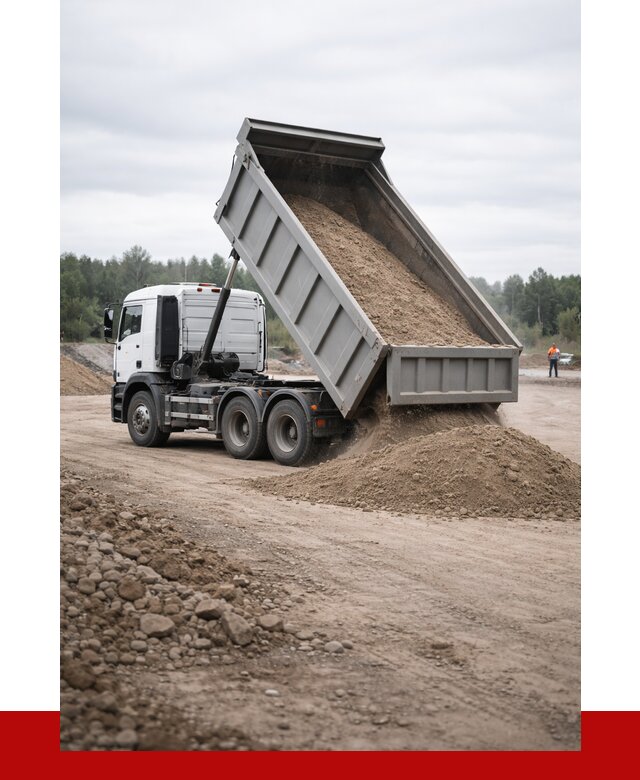 Доставка самосвалом 15 кубов в Спасске-Дальнем от 6726 руб. | ПРОНЕРУДСпс