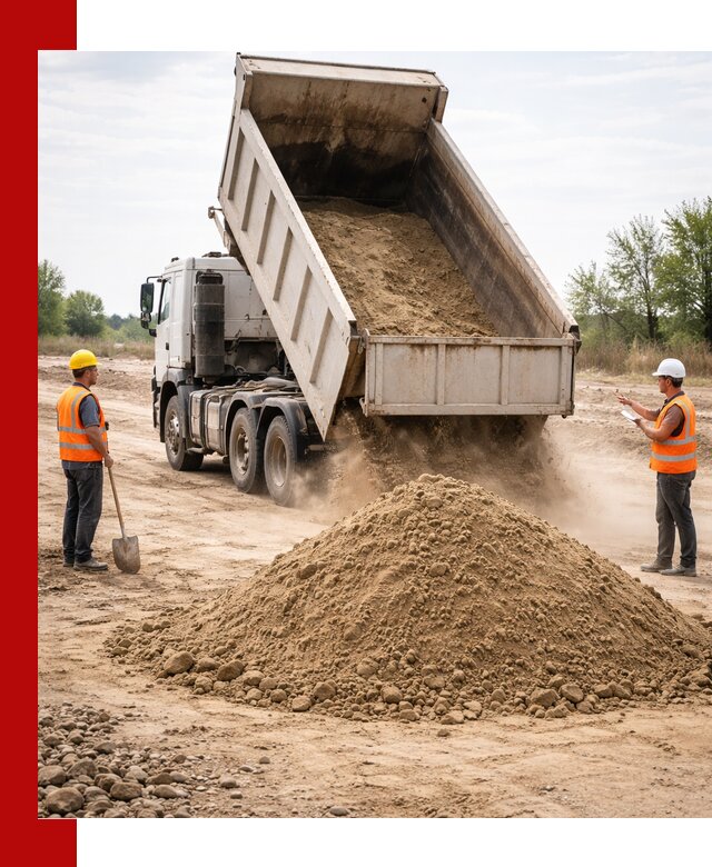 Доставка самосвалом 15 кубов в Спасске-Дальнем за город и по городу