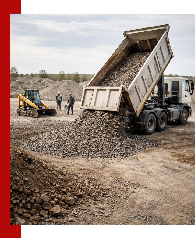 Доставка самосвалом 25 м³ в Спасске-Дальнем быстро и надежно