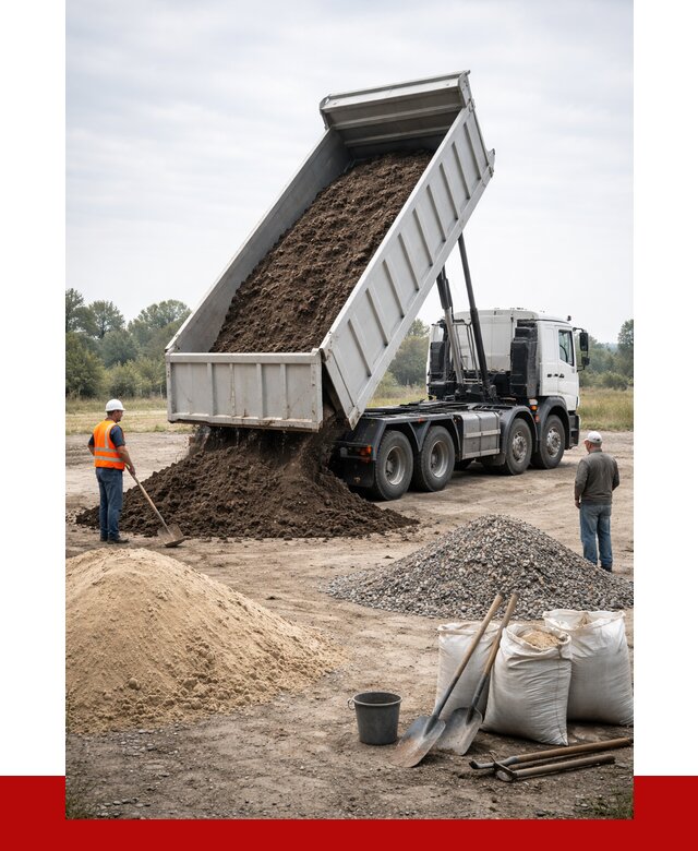 Доставка самосвалом 30 кубов в Спасске-Дальнем от 8795 р. | ПРОНЕРУДСпс