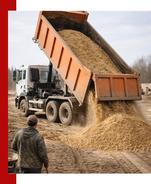 Аренда самосвала 20 тонн для перевозки грузов в Спасске-Дальнем