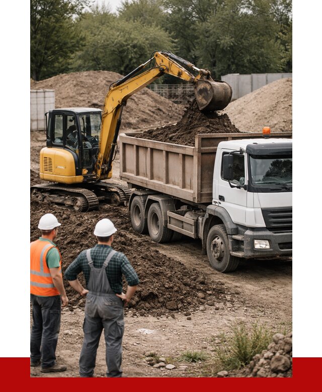 Вывоз грунта в Спасске-Дальнем от 4656 р. самосвалом | ПРОНЕРУДСпс