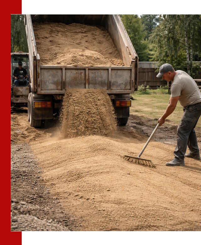 Отсыпка участка песком в Спасске-Дальнем быстро и качественно