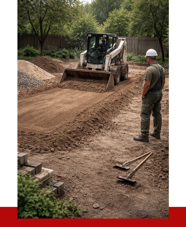 Выравнивание участка под ключ в Спасске-Дальнем от 3621 р. | ПРОНЕРУДСпс